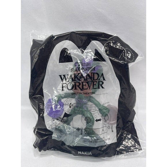 2022 McDonalds Happy Meal Toy Black Panther Nakia Wakanda Forever Toy #3 New! - Picture 1 of 8